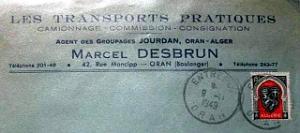 Oran enveloppes pub 258
